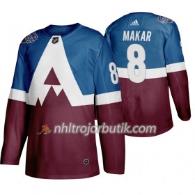 Män Ishockey Colorado Avalanche tröja Cale Makar 8 Adidas 2020 Stadium Series Authentic